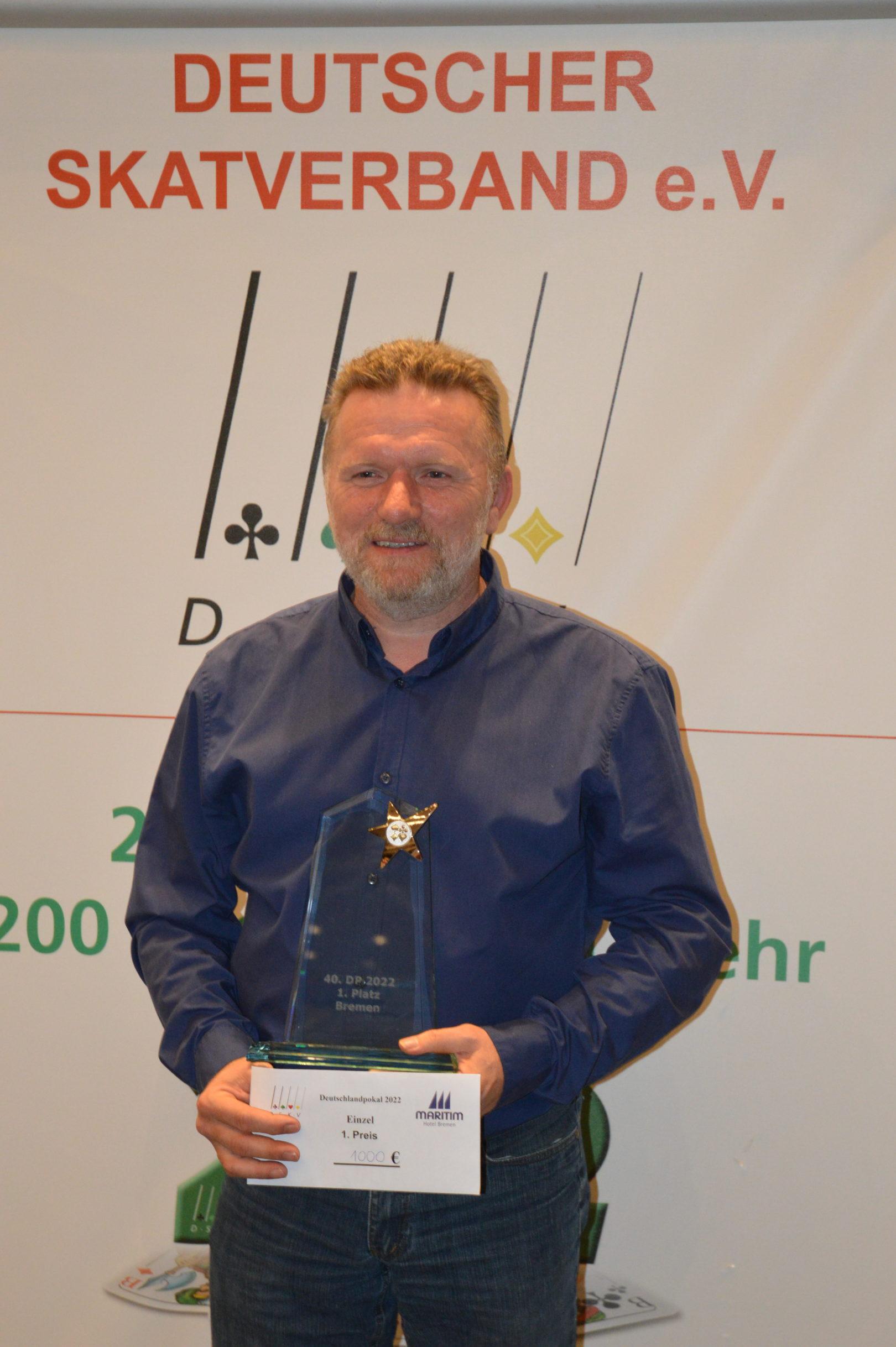Torsten Huse gewinnt Deutschlandpokal Deutscher Skatverband