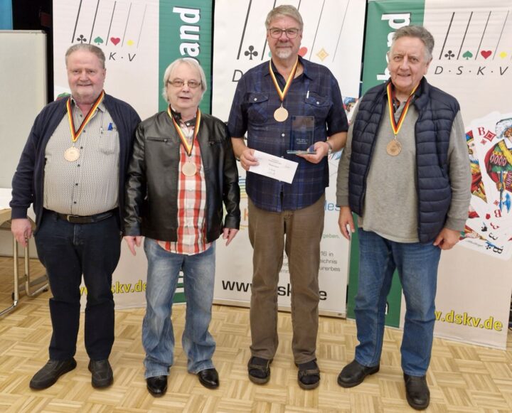 Mannschaftswertung Platz 3 Hillesheim und Co
