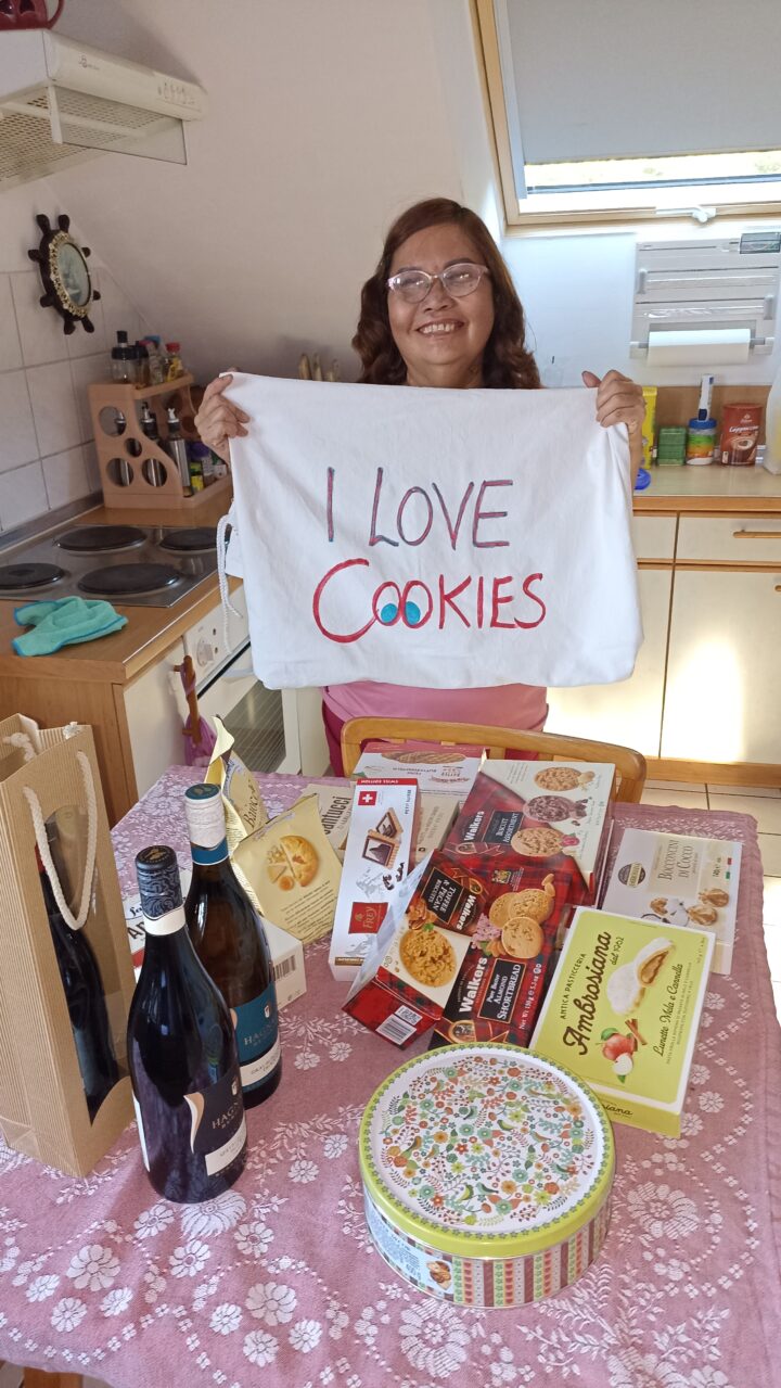 Und freuten sich zu Hause dann über die vielen „Cookies“.