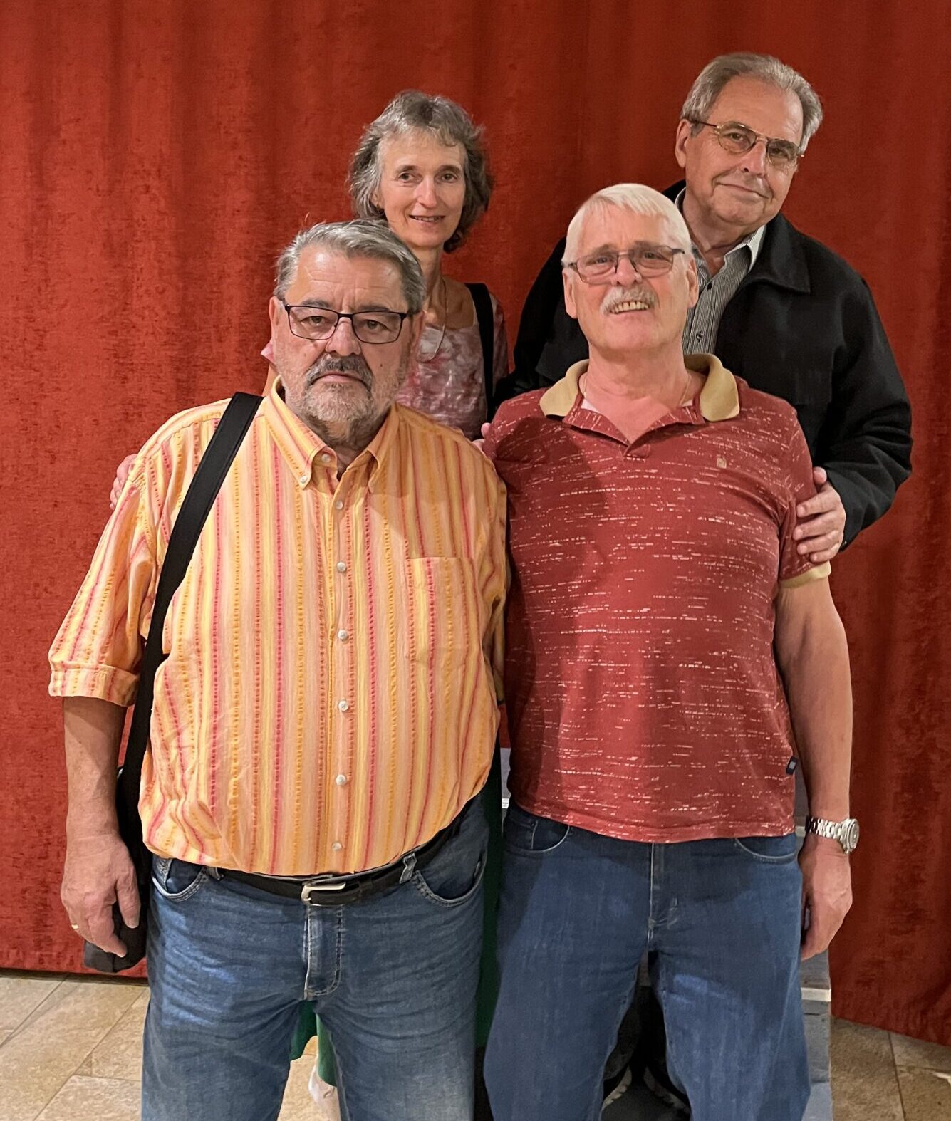 3. Platz für SC Georgensgmünd v.l.: Gerald Gampe, Marion Schindhelm, Werner Augsdörfer, Hans Heyder